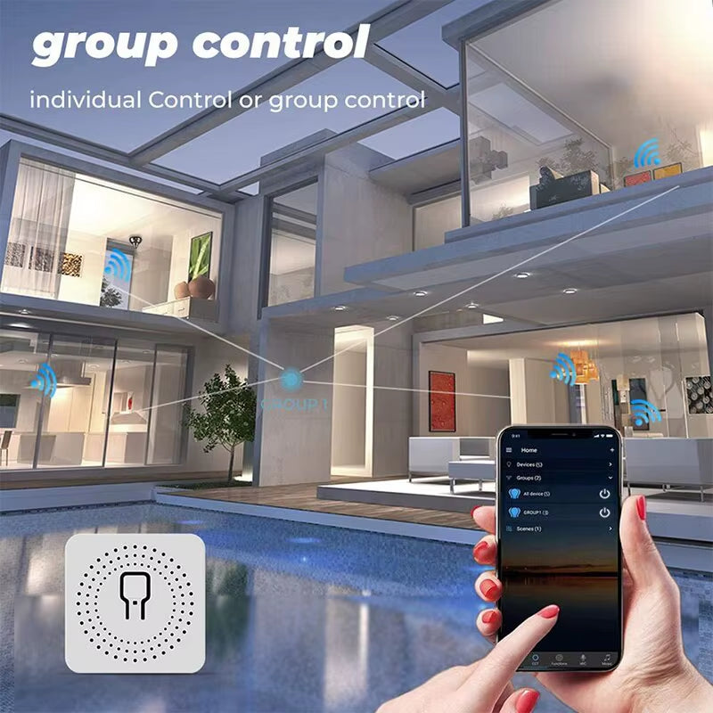 🔌 16A WiFi Smart Switch – Potenza, sicurezza e controllo smart senza compromessi